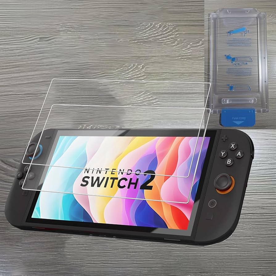 Amazon.co.jp: 対応 switch 2 用のガラスフィルム 高透過率 気泡